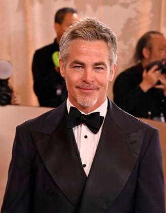 Chris Pine attends the 83rd annual Golden Globe Awards at the Beverly Hilton Hotel in Beverly Hills, California on Sunday, January 11, 2026.  LAP20260111451 JIMxRUYMEN