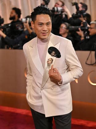 Jon M. Chu attends the 83rd annual Golden Globe Awards at the Beverly Hilton Hotel in Beverly Hills, California on Sunday, January 11, 2026.  LAP20260111453 CHRISxCHEW