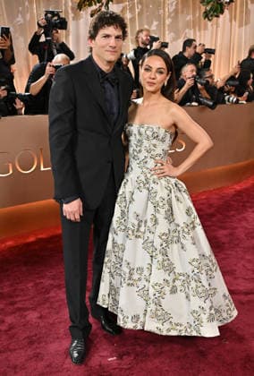 83rd Annual Golden Globes - Arrivals Ashton Kutcher and Mila Kunis arriving at the 83rd Annual Golden Globes held at the Beverly Hilton Hotel on January 11, 2026 in Beverly Hills, CA. Beverly Hills Beverly Hilton Hotel California USA Copyright: xOConnor-Arroyox xAFF-USA.comx
