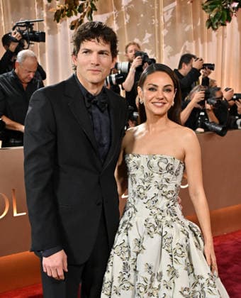 83rd Annual Golden Globes - Arrivals Ashton Kutcher and Mila Kunis arriving at the 83rd Annual Golden Globes held at the Beverly Hilton Hotel on January 11, 2026 in Beverly Hills, CA. Beverly Hills Beverly Hilton Hotel California USA Copyright: xOConnor-Arroyox xAFF-USA.comx