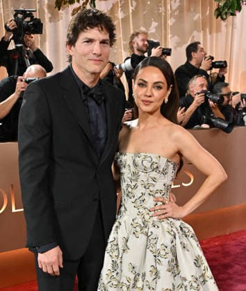 83rd Annual Golden Globes - Arrivals Ashton Kutcher and Mila Kunis arriving at the 83rd Annual Golden Globes held at the Beverly Hilton Hotel on January 11, 2026 in Beverly Hills, CA. Beverly Hills Beverly Hilton Hotel California USA Copyright: xOConnor-Arroyox xAFF-USA.comx