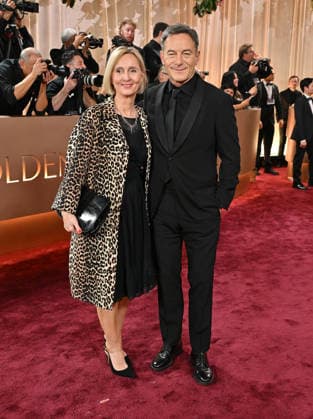 83rd Annual Golden Globes - Arrivals Emma Hewitt and Jason Isaacs arriving at the 83rd Annual Golden Globes held at the Beverly Hilton Hotel on January 11, 2026 in Beverly Hills, CA. Beverly Hills Beverly Hilton Hotel California USA Copyright: xOConnor-Arroyox xAFF-USA.comx