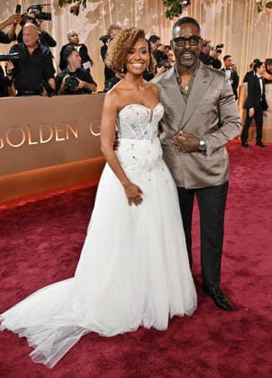 83rd Annual Golden Globes - Arrivals Ryan Michelle Bathe and Sterling K. Brown arriving at the 83rd Annual Golden Globes held at the Beverly Hilton Hotel on January 11, 2026 in Beverly Hills, CA. Beverly Hills Beverly Hilton Hotel California USA Copyright: xOConnor-Arroyox xAFF-USA.comx