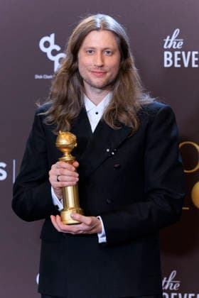 January 11, 2026, Beverly Hills, California, USA: Ludwig Goransson in the press room during the 83rd Annual Golden Globe Awards on Sunday, January 11, 2026, at the Beverly Hilton in Beverly Hills, California. ARIANA RUIZ BNS PI Beverly Hills USA - ZUMAp124 20260111_zaa_p124_356 Copyright: xArianaxRuizx
