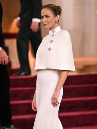 Emily Blunt attends the 83rd annual Golden Globe Awards at the Beverly Hilton Hotel in Beverly Hills, California on Sunday, January 11, 2026.  LAP20260111530 CHRISxCHEW