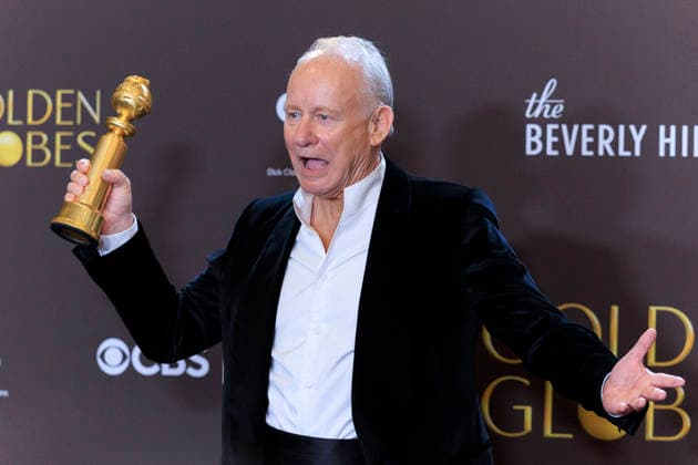 January 11, 2026, Beverly Hills, California, USA: Stellan Skarsgard in the press room during the 83rd Annual Golden Globe Awards on Sunday, January 11, 2026, at the Beverly Hilton in Beverly Hills, California. ARIANA RUIZ BNS PI Beverly Hills USA - ZUMAp124 20260111_zaa_p124_361 Copyright: xArianaxRuizx