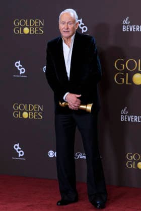 January 11, 2026, Beverly Hills, California, USA: Stellan Skarsgard in the press room during the 83rd Annual Golden Globe Awards on Sunday, January 11, 2026, at the Beverly Hilton in Beverly Hills, California. ARIANA RUIZ BNS PI Beverly Hills USA - ZUMAp124 20260111_zaa_p124_363 Copyright: xArianaxRuizx