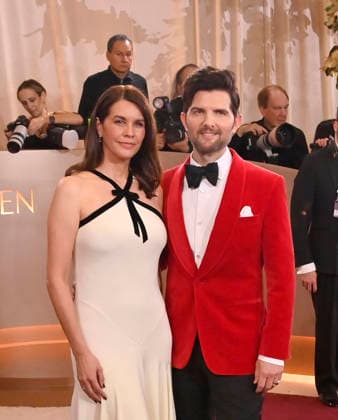 Adam Scott attends the 83rd annual Golden Globe Awards at the Beverly Hilton Hotel in Beverly Hills, California on Sunday, January 11, 2026.  LAP20260111536 JIMxRUYMEN