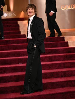 Connor Storrie attends the 83rd annual Golden Globe Awards at the Beverly Hilton Hotel in Beverly Hills, California on Sunday, January 11, 2026.  LAP20260111546 CHRISxCHEW