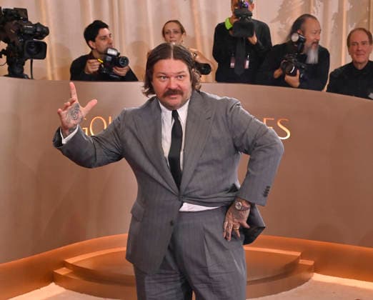 Matty Matheson attends the 83rd annual Golden Globe Awards at the Beverly Hilton Hotel in Beverly Hills, California on Sunday, January 11, 2026.  LAP20260111567 JIMxRUYMEN