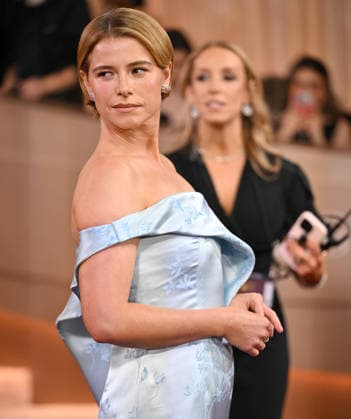 Jessie Buckley attends the 83rd annual Golden Globe Awards at the Beverly Hilton Hotel in Beverly Hills, California on Sunday, January 11, 2026.  LAP20260111511 CHRISxCHEW