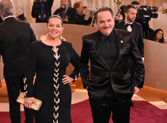 Melissa McCarthy attends the 83rd annual Golden Globe Awards at the Beverly Hilton Hotel in Beverly Hills, California on Sunday, January 11, 2026.  LAP20260111525 JIMxRUYMEN