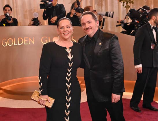 Melissa McCarthy attends the 83rd annual Golden Globe Awards at the Beverly Hilton Hotel in Beverly Hills, California on Sunday, January 11, 2026.  LAP20260111526 JIMxRUYMEN