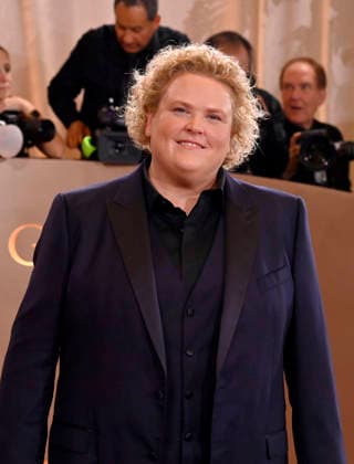 Fortune Feimster attends the 83rd annual Golden Globe Awards at the Beverly Hilton Hotel in Beverly Hills, California on Sunday, January 11, 2026.  LAP20260111572 JIMxRUYMEN