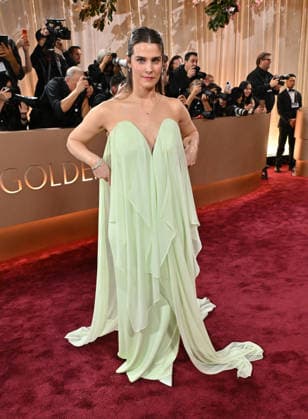 83rd Annual Golden Globes - Arrivals Inga Ibsdotter Lilleaas arriving at the 83rd Annual Golden Globes held at the Beverly Hilton Hotel on January 11, 2026 in Beverly Hills, CA. Beverly Hills Beverly Hilton Hotel California USA Copyright: xOConnor-Arroyox xAFF-USA.comx
