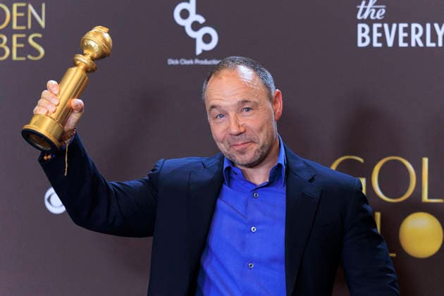 January 11, 2026, Beverly Hills, California, USA: Stephen Graham in the press room during the 83rd Annual Golden Globe Awards on Sunday, January 11, 2026, at the Beverly Hilton in Beverly Hills, California. ARIANA RUIZ BNS PI Beverly Hills USA - ZUMAp124 20260111_zaa_p124_371 Copyright: xArianaxRuizx