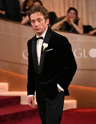 Jeremy Allen White attends the 83rd annual Golden Globe Awards at the Beverly Hilton Hotel in Beverly Hills, California on Sunday, January 11, 2026.  LAP20260111579 CHRISxCHEW