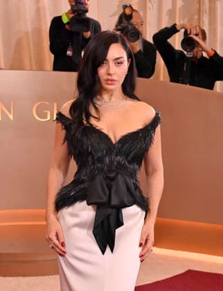 Charli xcx attends the 83rd annual Golden Globe Awards at the Beverly Hilton Hotel in Beverly Hills, California on Sunday, January 11, 2026.  LAP20260111583 JIMxRUYMEN