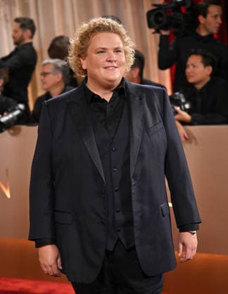 Fortune Feimster attends the 83rd annual Golden Globe Awards at the Beverly Hilton Hotel in Beverly Hills, California on Sunday, January 11, 2026.  LAP20260111584 CHRISxCHEW