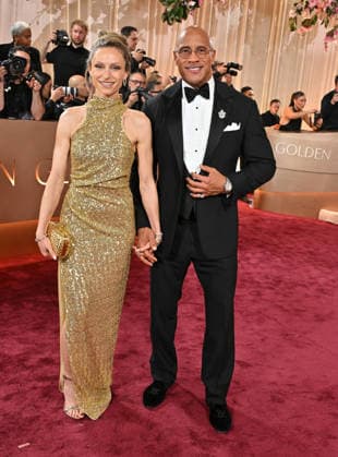 83rd Annual Golden Globes - Arrivals Dwayne Johnson and Lauren Hashian arriving at the 83rd Annual Golden Globes held at the Beverly Hilton Hotel on January 11, 2026 in Beverly Hills, CA. Beverly Hills Beverly Hilton Hotel California USA Copyright: xOConnor-Arroyox xAFF-USA.comx