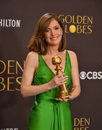 83rd Annual Golden Globe Awards - Press Room Rose Byrne poses wth the golden Globe awards for the best actress in a musical or comedy the 83rd annual Golden Globe Awards at The Beverly Hilton on January 11, 2026 in Beverly Hills, California. Beverly Hills Beverly Hilton California USA Copyright: ximageSPACEx