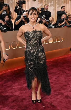 83rd Annual Golden Globes - Arrivals Michelle Rodriguez arriving at the 83rd Annual Golden Globes held at the Beverly Hilton Hotel on January 11, 2026 in Beverly Hills, CA. Beverly Hills Beverly Hilton Hotel California USA Copyright: xOConnor-Arroyox xAFF-USA.comx