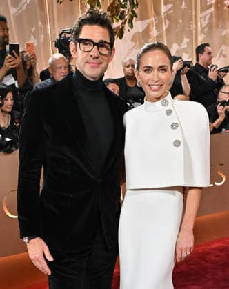 83rd Annual Golden Globes - Arrivals John Krasinksi and Emily Blunt arriving at the 83rd Annual Golden Globes held at the Beverly Hilton Hotel on January 11, 2026 in Beverly Hills, CA. Beverly Hills Beverly Hilton Hotel California USA Copyright: xOConnor-Arroyox xAFF-USA.comx