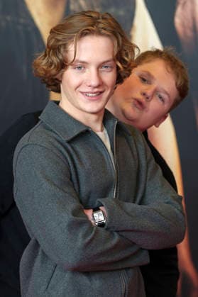 Levi Brandl and Julius Weckauf at the premiere of the movie Die drei Toteninsel at Mathäser Filmpalast Munich, 11 01 2026 Foto:xN.xKolinzx xFuturexImagex fragezeichen_6171