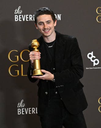 83rd Annual Golden Globes - Press Room Timothee Chalamet in the press room at the 83rd Golden Globe Awards at the Beverly Hilton Hotel on January 11, 2025 in Beverly Hills, CA. Beverly Hills Beverly Hilton Hotel California USA Copyright: xLISAxOConnor AFF-USA.comx
