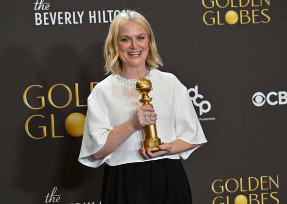 83rd Annual Golden Globes - Press Room Amy Poehler in the press room at the 83rd Golden Globe Awards at the Beverly Hilton Hotel on January 11, 2025 in Beverly Hills, CA. Beverly Hills Beverly Hilton Hotel California USA Copyright: xLISAxOConnor AFF-USA.comx