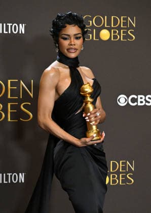 83rd Annual Golden Globes - Press Room Teyana Taylor in the press room at the 83rd Golden Globe Awards at the Beverly Hilton Hotel on January 11, 2025 in Beverly Hills, CA. Beverly Hills Beverly Hilton Hotel California USA Copyright: xLISAxOConnor AFF-USA.comx