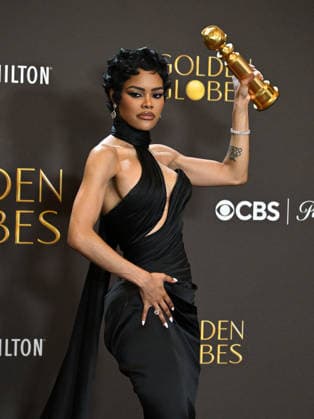 83rd Annual Golden Globes - Press Room Teyana Taylor in the press room at the 83rd Golden Globe Awards at the Beverly Hilton Hotel on January 11, 2025 in Beverly Hills, CA. Beverly Hills Beverly Hilton Hotel California USA Copyright: xLISAxOConnor AFF-USA.comx