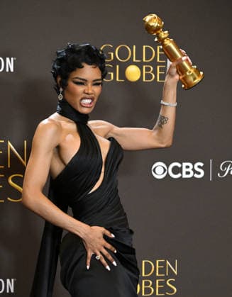 83rd Annual Golden Globes - Press Room Teyana Taylor in the press room at the 83rd Golden Globe Awards at the Beverly Hilton Hotel on January 11, 2025 in Beverly Hills, CA. Beverly Hills Beverly Hilton Hotel California USA Copyright: xLISAxOConnor AFF-USA.comx