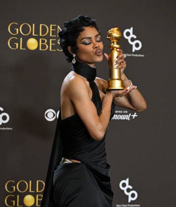 83rd Annual Golden Globes - Press Room Teyana Taylor in the press room at the 83rd Golden Globe Awards at the Beverly Hilton Hotel on January 11, 2025 in Beverly Hills, CA. Beverly Hills Beverly Hilton Hotel California USA Copyright: xLISAxOConnor AFF-USA.comx