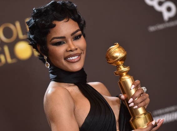 83rd Annual Golden Globes - Press Room Teyana Taylor in the press room at the 83rd Golden Globe Awards at the Beverly Hilton Hotel on January 11, 2025 in Beverly Hills, CA. Beverly Hills Beverly Hilton Hotel California USA Copyright: xLISAxOConnor AFF-USA.comx