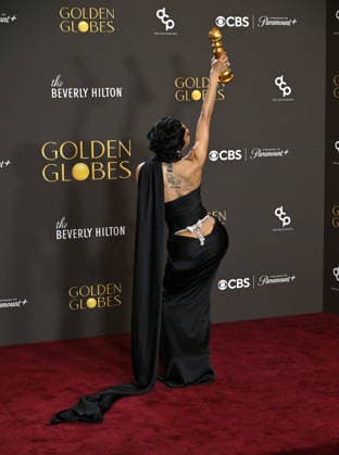 83rd Annual Golden Globes - Press Room Teyana Taylor in the press room at the 83rd Golden Globe Awards at the Beverly Hilton Hotel on January 11, 2025 in Beverly Hills, CA. Beverly Hills Beverly Hilton Hotel California USA Copyright: xLISAxOConnor AFF-USA.comx