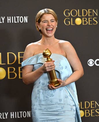 83rd Annual Golden Globes - Press Room Jessie Buckley in the press room at the 83rd Golden Globe Awards at the Beverly Hilton Hotel on January 11, 2025 in Beverly Hills, CA. Beverly Hills Beverly Hilton Hotel California USA Copyright: xLISAxOConnor AFF-USA.comx