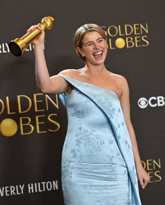 83rd Annual Golden Globes - Press Room Jessie Buckley in the press room at the 83rd Golden Globe Awards at the Beverly Hilton Hotel on January 11, 2025 in Beverly Hills, CA. Beverly Hills Beverly Hilton Hotel California USA Copyright: xLISAxOConnor AFF-USA.comx
