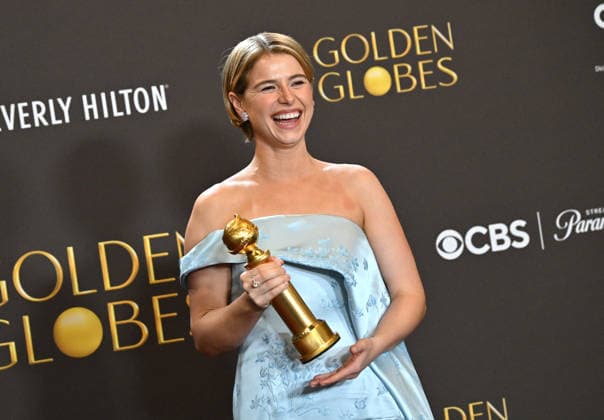 83rd Annual Golden Globes - Press Room Jessie Buckley in the press room at the 83rd Golden Globe Awards at the Beverly Hilton Hotel on January 11, 2025 in Beverly Hills, CA. Beverly Hills Beverly Hilton Hotel California USA Copyright: xLISAxOConnor AFF-USA.comx
