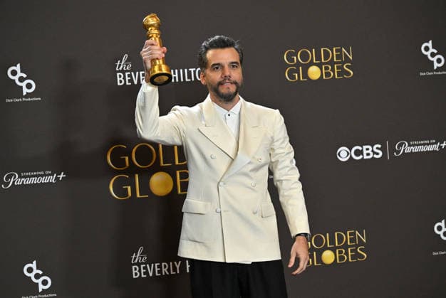 83rd Annual Golden Globes - Press Room Wagner Moura in the press room at the 83rd Golden Globe Awards at the Beverly Hilton Hotel on January 11, 2025 in Beverly Hills, CA. Beverly Hills Beverly Hilton Hotel California USA Copyright: xLISAxOConnor AFF-USA.comx