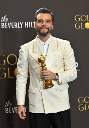 83rd Annual Golden Globes - Press Room Wagner Moura in the press room at the 83rd Golden Globe Awards at the Beverly Hilton Hotel on January 11, 2025 in Beverly Hills, CA. Beverly Hills Beverly Hilton Hotel California USA Copyright: xLISAxOConnor AFF-USA.comx