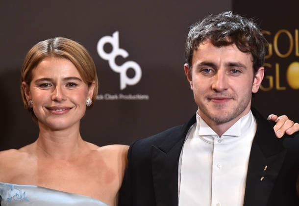 83rd Annual Golden Globes - Press Room Jessie Buckley and Paul Mescal in the press room at the 83rd Golden Globe Awards at the Beverly Hilton Hotel on January 11, 2025 in Beverly Hills, CA. Beverly Hills Beverly Hilton Hotel California USA Copyright: xLISAxOConnor AFF-USA.comx