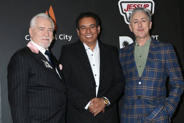 USA - Glenrothan Screening - Closing Night PSIFF - Palm Springs PALM SPRINGS - JAN 11: Brian Cox, Nachhattar Singh Chandi, Alan Cumming at the Glenrothan Screening - Closing Night PSIFF at the Richards Center for the Arts on January 11, 2026 in Palm Springs, CA Palm Springs CA USA  Copyright: xKathyxHutchinsx xHutchinsxPhotox
