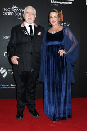 USA - Glenrothan Screening - Closing Night PSIFF - Palm Springs PALM SPRINGS - JAN 11: Brian Cox, Nicole Ansari Cox at the Glenrothan Screening - Closing Night PSIFF at the Richards Center for the Arts on January 11, 2026 in Palm Springs, CA Palm Springs CA USA  Copyright: xKathyxHutchinsx xHutchinsxPhotox