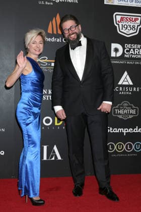 USA - Glenrothan Screening - Closing Night PSIFF - Palm Springs PALM SPRINGS - JAN 11: Veronika Pastekova, Anton Skerko at the Glenrothan Screening - Closing Night PSIFF at the Richards Center for the Arts on January 11, 2026 in Palm Springs, CA Palm Springs CA USA  Copyright: xKathyxHutchinsx xHutchinsxPhotox