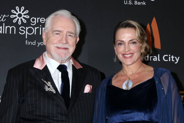 January 11, 2026, Palm Springs, Ca, USA: PALM SPRINGS - JAN 11: Brian Cox, Nicole Ansari Cox at the Glenrothan Screening - Closing Night PSIFF at the Richards Center for the Arts on January 11, 2026 in Palm Springs, CA Palm Springs USA - ZUMAnc22 20260111_zaa_nc22_248 Copyright: xKathyxHutchinsx