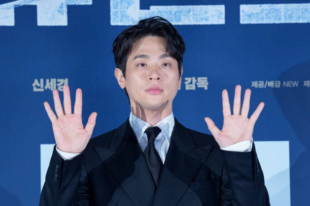 HUMINT film press conference SEOUL, SOUTH KOREA, JAN 12: South Korean actor Park Jeong-min during HUMINT film press conference at the Lotte Cinema in Seoul, South Korea, on January 12, 2026. Seoul the Lotte Cinema South Korea 8251_286269 Copyright: xStevexChoxKyewoong PentaxPressx
