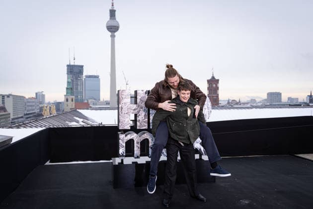 Photocall A KNIGHT OF THE SEVEN KINGDOMS Peter Claffey Dunk Shaun Thomas Raymun Fossoway Photocall A KNIGHT OF THE SEVEN KINGDOMS on the roof of the Humboldt Forum in Berlin Date 12 01 2026 Copyright: xEventpressxFuhrx