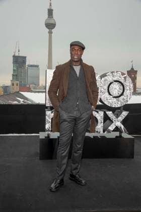 abb Steve Toussaint at the photocall for the launch of HBO Max A Knight of the Seven Kingdoms of the US fantasy series mein munus Graden on the wintry roof terrace of the Humboldt Forum Berlin on 12 01 2026 Berlin Germany