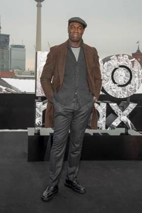 abb Steve Toussaint at the photocall for the launch of HBO Max A Knight of the Seven Kingdoms of the US fantasy series mein munus Graden on the wintry roof terrace of the Humboldt Forum Berlin on 12 01 2026 Berlin Germany